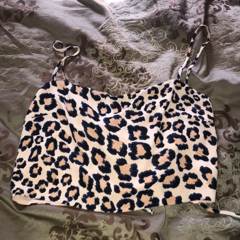 CHEETAH CROP TOP ‼️❤️